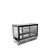 Atosa CRDS-42 4.2 Cu. Ft. Black Stainless Steel Countertop Refrigerated Display Case - 115 Volts