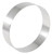 Matfer Bourgeat 371411 10.25" ID x 1.75"H Stainless Steel Round Mousse Ring