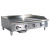 Adcraft BDCTG-48T 48" W Black Countertop Diamond Thermostatic Gas Griddle - 120,000 BTU