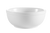 CAC China RCN-24 5.25" Dia. 10 Oz. Super White Porcelain Round Clinton Nappie (3 Dozen Per Case)