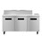 Hoshizaki SR72B-16 72" W Three-Section Three Door Reach-In Steelheart Series Sandwich Top Refrigerator
