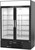 Beverage Air MMR49HC-1-B-IQ 52" W Two-Section Glass Door MarketMax Refrigerated Merchandiser