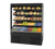 Federal Industries VRSL3678S 36"W Black Vision Series Refrigerated Slim-Line Self-Serve High Profile Display Case - 120 Volts