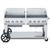 Crown Verity CV-MCB-60WGP-LP 69" Liquid Propane Outdoor Charbroiler - 129,000 BTU