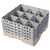 Cambro 9S800184 Camrack Glass Rack With (4) Soft Gray Extenders - 2 Cases