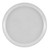 Cambro 1100148 11"Dia. White Round Serving Camtray - 12/Case