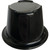 Carlisle S27503 2-1/2" Plastic Black Ramekin