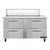 Continental Refrigerator SW60N12C-D 60" W Two-Section Four Drawer Sandwich Unit