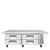 Atosa MGF8454GR 76" W 4 Drawers Refrigerated Chef Base with Extended Top - 115 Volts