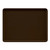 Cambro 16225116 16.5" Brown Rectangle Camtray - 12/Case