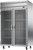 Beverage Air HFP2HC-1G 52" W Two-Section Glass Door Reach-In Horizon Series Freezer - 115 Volts