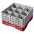 Cambro 9S800163 Camrack Glass Rack With (4) Soft Gray Extenders - 2 Cases