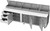 Beverage Air DPD119HC-3 119" W Four-Section Three Door Three Door Pizza Top Refrigerated Counter