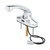 T&S Brass EC-3103-VF12 4" Deck Mount Electronic Faucet