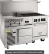 Vulcan 60RS-10B 60" Gas Restaurant Range - 300,000 BTU
