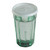 Cambro LT10427 10 Oz. Spanish Green SAN Plastic Hammered Texture Laguna Tumbler - 36/Case