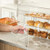 Winco ADC-3ADC-4 21" x 18" x 16-1/2"H Clear Acrylic Countertop Display Case (3 Trays Per Set)