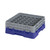 Cambro 36S434186 Camrack Glass Rack With (2) Soft Gray Extenders - 4 Cases