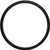 Matfer Bourgeat 346711 6.33" Dia. x 1"H Composite Round Tart Ring