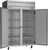 Beverage Air HRPS2HC-1S 52" W Two-Section Solid Door Reach-In Horizon Series Refrigerator