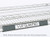 Metro 9990Sl1 Super Erecta Slanted Label Holder 13" x 1-1/4" Gray Solid Plastic Holder