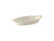 Tuxton BEN-080 8 Oz. Ceramic American White/Eggshell Oval Welsh Rarebit (1 Dozen)
