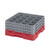 Cambro 16S738163 Camrack Glass Rack With (3) Soft Gray Extenders - 3 Cases