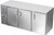 Beverage Air BB78HC-S 78" W Three-Section Solid Door Refrigerated Back Bar Storage Cabinet - 115 Volts