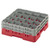 Cambro 16S534163 Camrack Glass Rack With (2) Soft Gray Extenders - 4 Cases