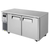 Turbo Air JUF-60-N 59"W Two-Section Stainless Steel Door J Series Side Mount Undercounter Freezer