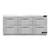 Continental Refrigerator SW72N-FB 72"W Three-Section Work Top Refrigerator
