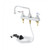 T&S Brass B-1172-07 Faucet Workboard deck mount 8"
