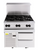 Vulcan 36C-6B-NG 36" Natural Gas Restaurant Range - 215,000 BTU