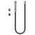 T&S Brass B-0044-H5 Hose 44" Flexible