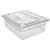 Cambro 20CWL135 Camwear 1/2 Size Clear Food Pan Cover - 6/Case