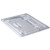 Cambro 20CWL135 Camwear 1/2 Size Clear Food Pan Cover - 6/Case