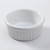 American Metalcraft CRMK6 3.75" 6 Oz. Ceramic White Ceramekins Ramekin
