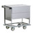 Lakeside 705 Store 'N' Carry 21" W Stainless Steel Single Shelf Dish Truck