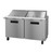 Hoshizaki SR60B-24M 60" W Two-Section Two Door Reach-In Steelheart Series Mega Top Refrigerator