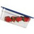 Carlisle 3058160 Solid Flat Polyethylene Blue Smart Lid Food Pan Lid