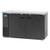 Arctic Air ABB60 61.13"W Black Stainless Steel Two-Section Solid Door Back Bar Refrigerator