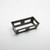 American Metalcraft GSC16 16" W x 8" D x 4 0.5" H 1/2 Size Rectangular Stainless Steel Black Crate Griddle Stand