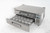 Migali C-CB52-HC 52"W One-Section Two Drawer Competitor Series Refrigerated Equipment Stand/Chef Base