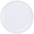 Carlisle 4380102 10" Dia. Plastic White Epicure Dinner Plate