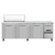 Continental Refrigerator RA93N18M 93" W Three-Section One Door Refrigerated Base Sandwich Unit