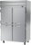 Beverage Air HRS2HC-1HS 52" W Two-Section Solid Door Reach-In Horizon Series Refrigerator