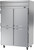 Beverage Air HRS2HC-1HS 52" W Two-Section Solid Door Reach-In Horizon Series Refrigerator