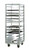 New Age 1650 64"H Roll-In 12 Universal Adjustable Pan Rack with 4.5" Spacing