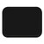 Cambro 1218MT110 11-1/2" x 17-3/4" x 1" Black Rectangular Fiberglass Market Display Tray - 12/Case