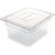 Carlisle 10222B07 8.7 Qt. 1/2 Size Capacity Clear Storplus Food Pan
